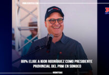 88% elige a Igor Rodríguez como presidente provincial del PRM en Sondeo