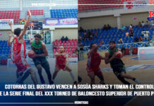 Cotorras del Gustavo vencen a Sosúa Sharks y toman el control de la serie final del XXX Torneo de Baloncesto Superior de Puerto Plata