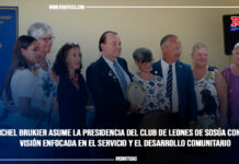Michel Brukier asume la presidencia del Club de Leones de Sosúa con una visión enfocada en el servicio y el desarrollo comunitario