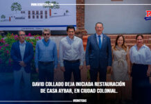 David Collado deja iniciada restauración de Casa Aybar, en Ciudad Colonial.