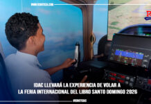 IDAC llevará la experiencia de volar a la Feria Internacional del Libro Santo Domingo 2026