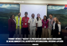 Thommy Méndez “Ratata” es presentado como nuevo Embajador de Medio Ambiente del Aeropuerto Internacional Gregorio Luperón