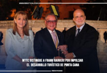 WTTC DISTINGUE A FRANK RAINIERI POR IMPULSAR EL DESARROLLO TURÍSTICO DE PUNTA CANA